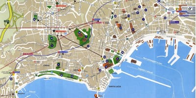 Napoli bản đồ thành phố