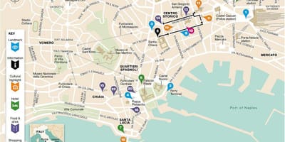 Bản đồ của florence naples