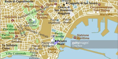 Bản đồ thành phố Naples