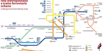 Napoli vận chuyển bản đồ