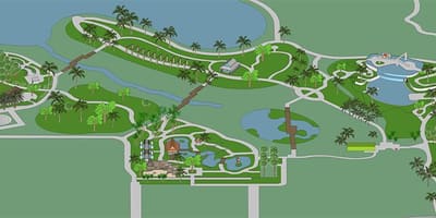 Bản đồ của naples vườn thực vật