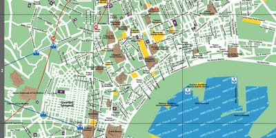 Naples du lịch bản đồ